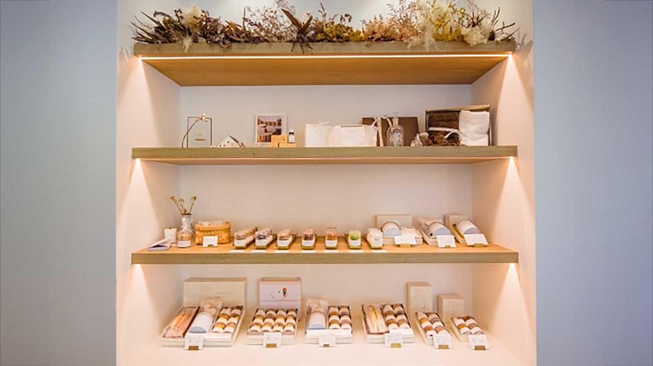 お菓子コーナー